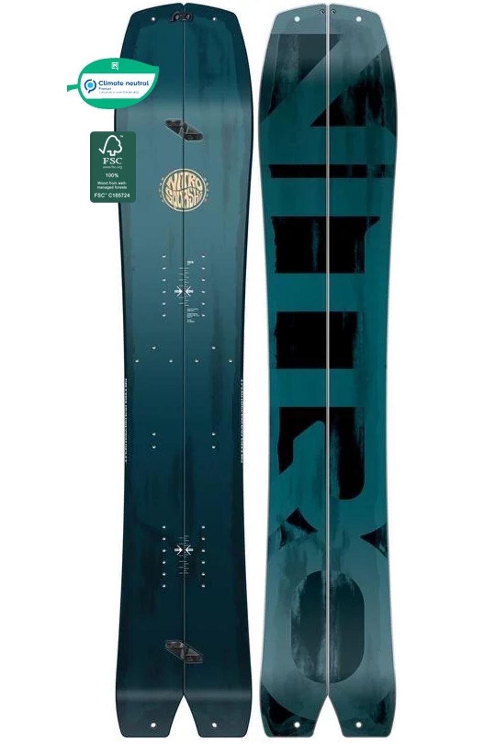 NITRO Nitro Splitboard Squash Split blau