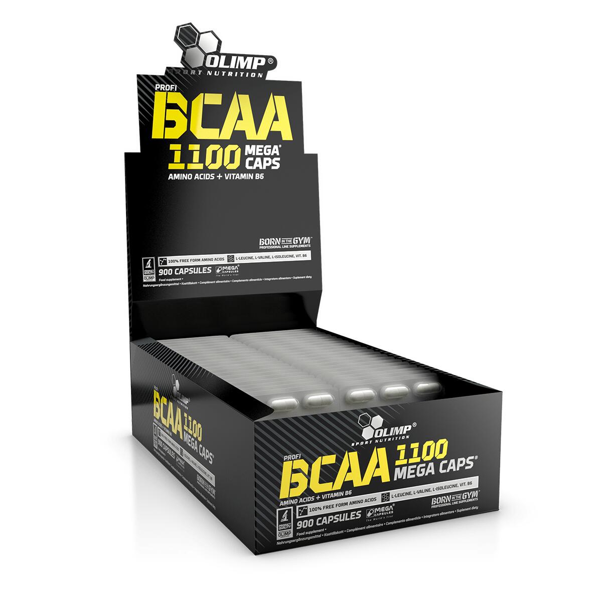 BCAA 1100 Mega Caps OLIMP 30 kaps 2/2