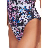 Zoggs Flowerbox Sprintback Swimsuit 3/5