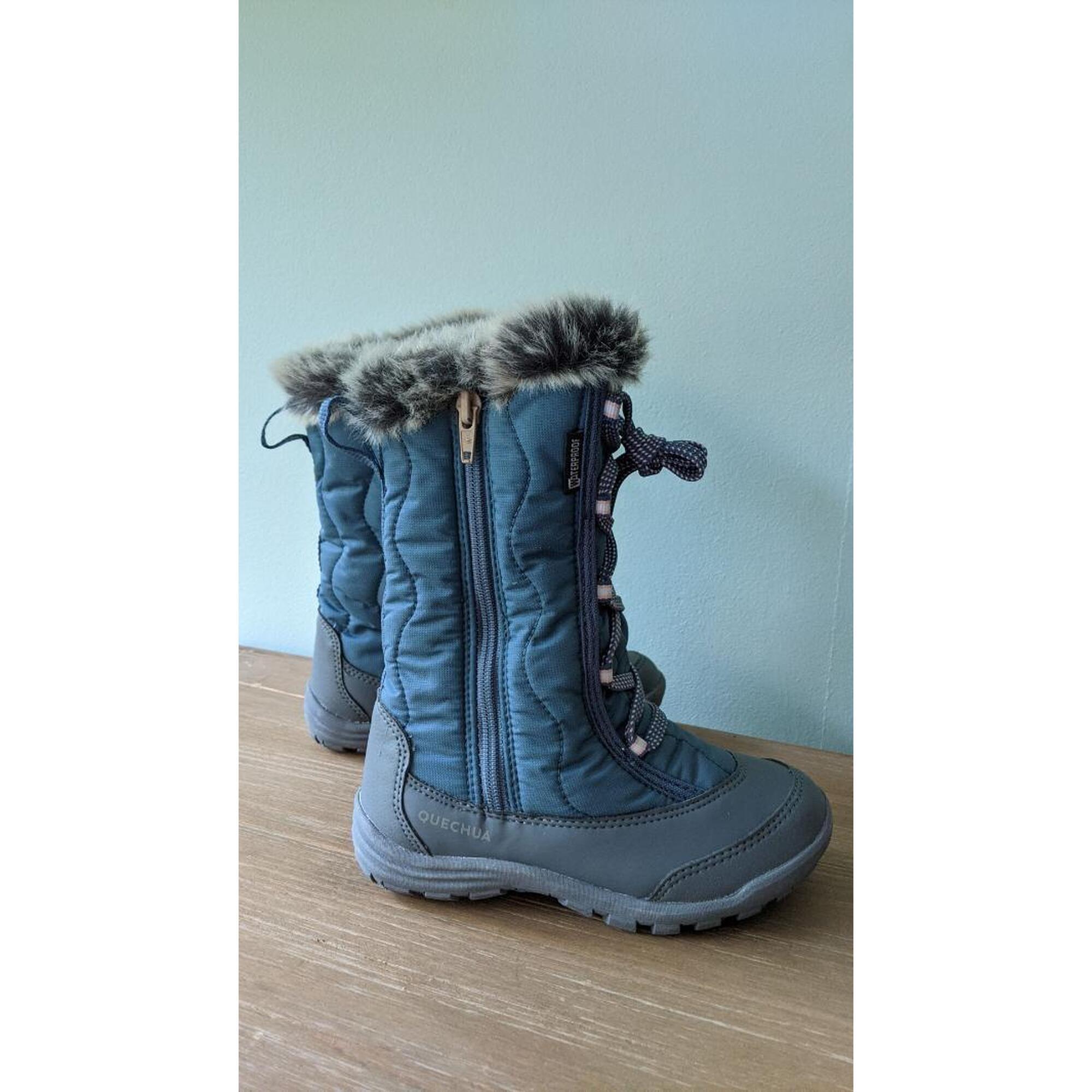 Entre Particuliers - Bottes de neige chaudes et imperméables enfant SH500 taill