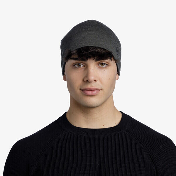 Czapka Merino Midweight Beanie - Solid Bark 3/7