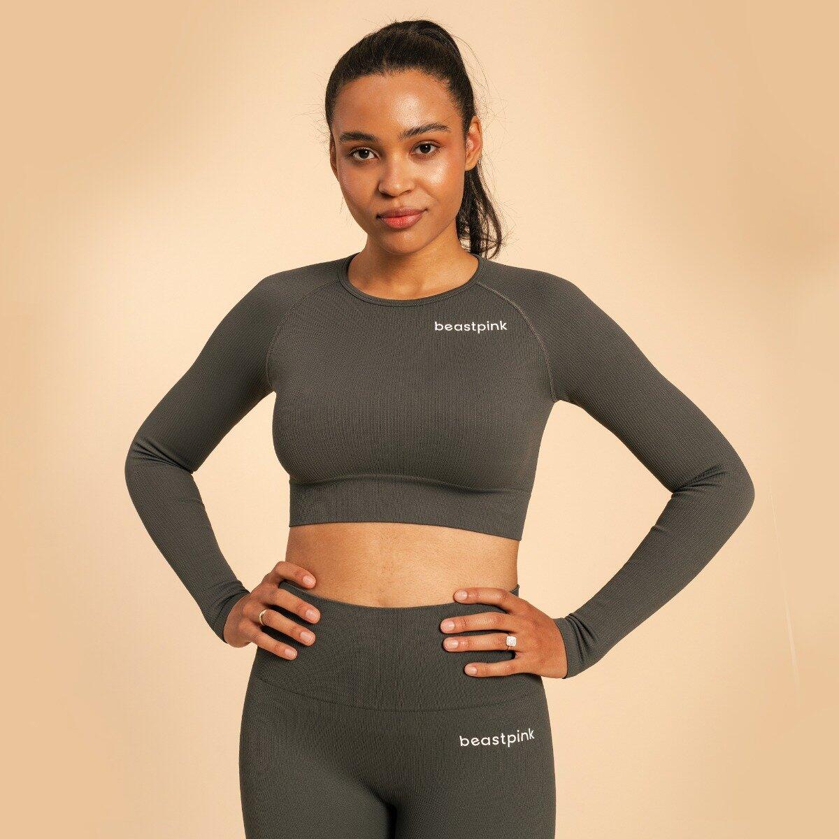 BEASTPINK Dámský top Hyper Crop Top Shadow