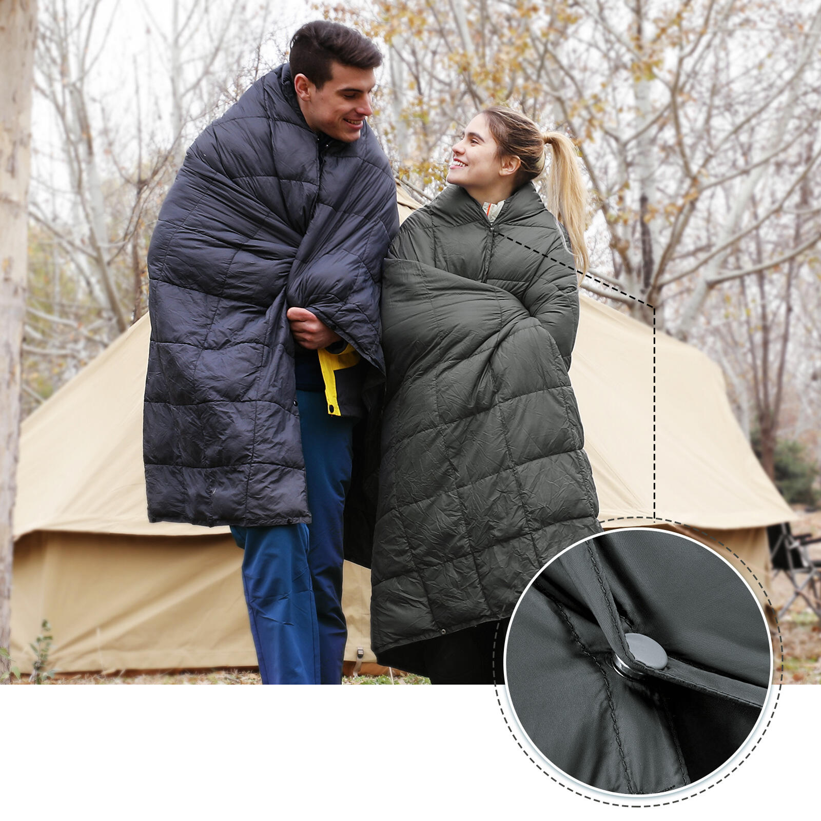 Coperta da Campeggio Smart 1100 Spiaggia Picnic Parco Mat leggera viaggio 6/7