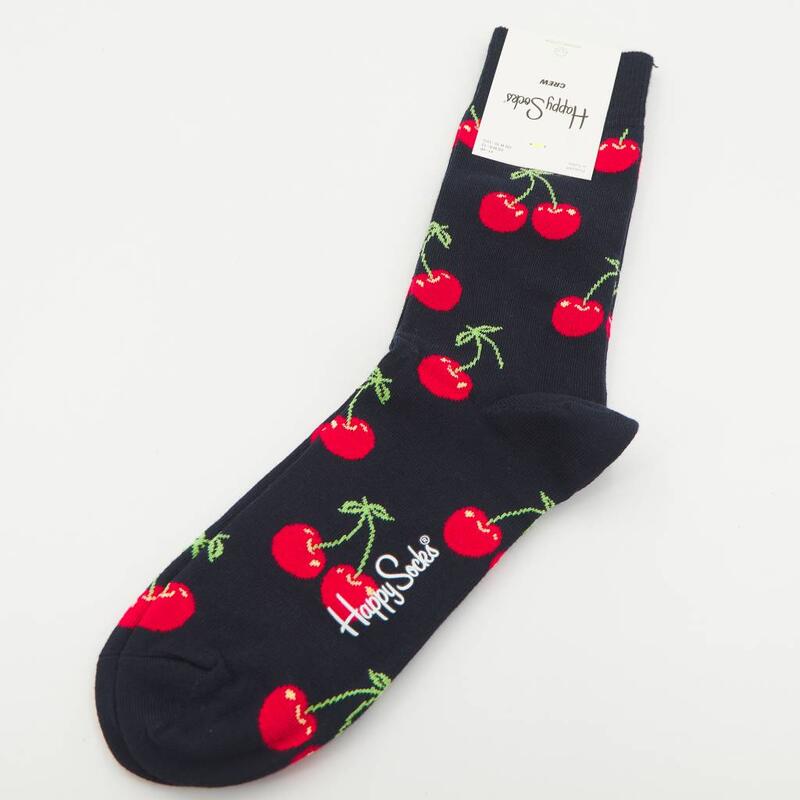 Ponožky Happy Socks Model Cherry Barva Modrý