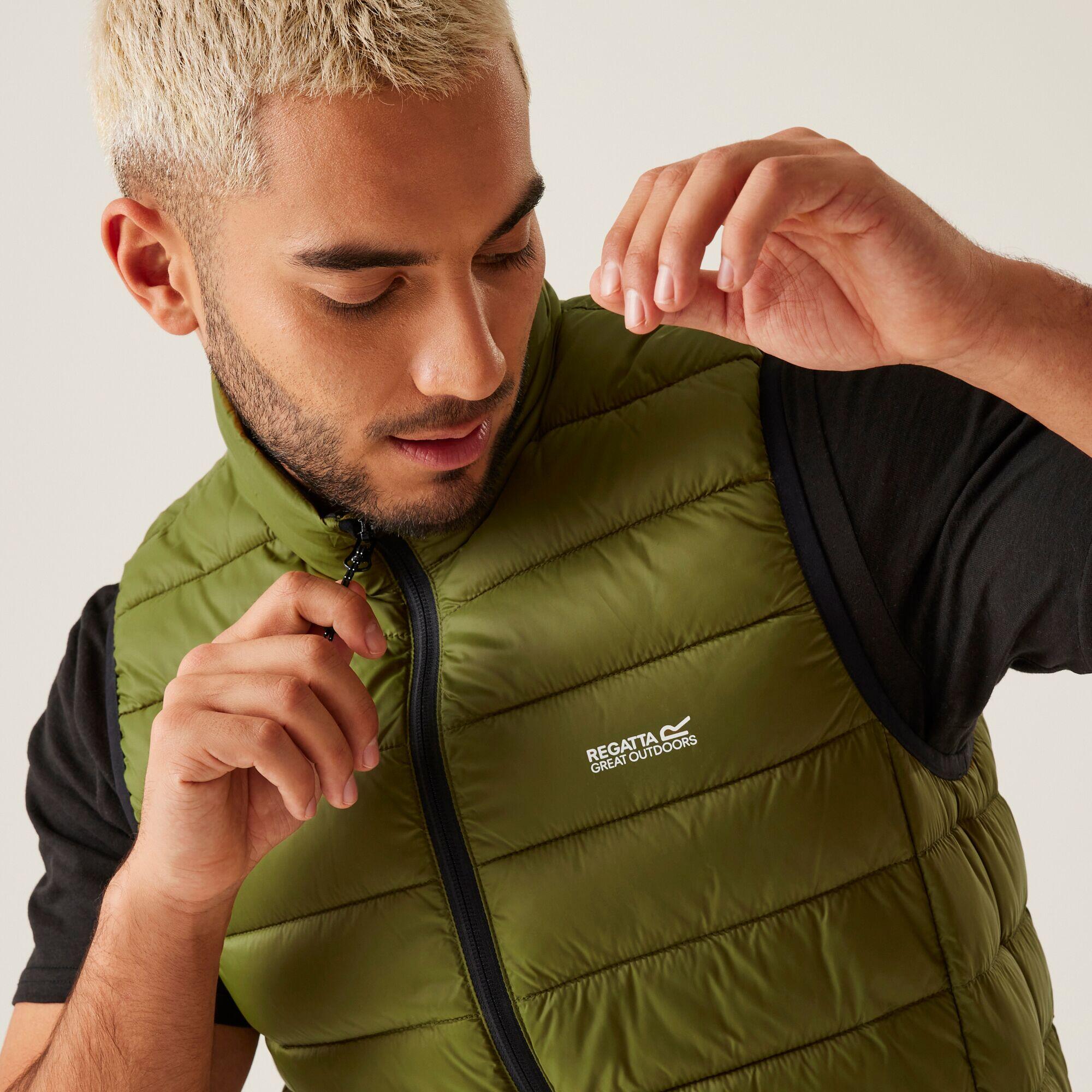 Bodywarmer Hiking Heren Waterafstotend 4/5