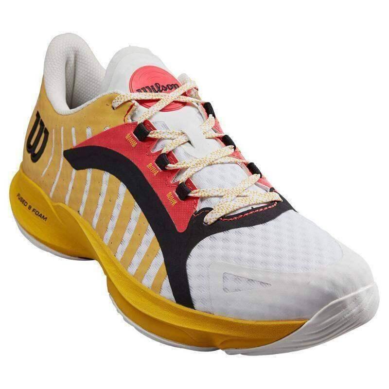 Wilson Hurakn Pro Sapatilhas Branco Coral Gold 4/5