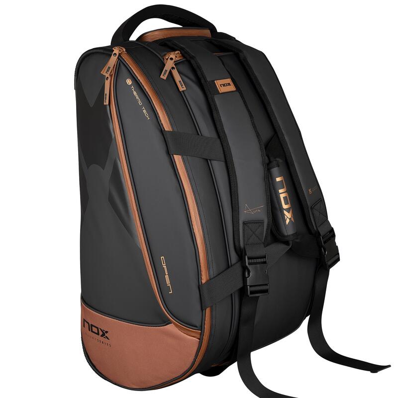 NOX Luxury Open Series Negro/Marrón 2024 (Paletero)