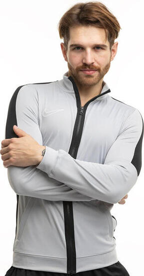 Homme Nike Team Dri-FIT Academy szaro- Sweat Zippé Football Dri-FIT