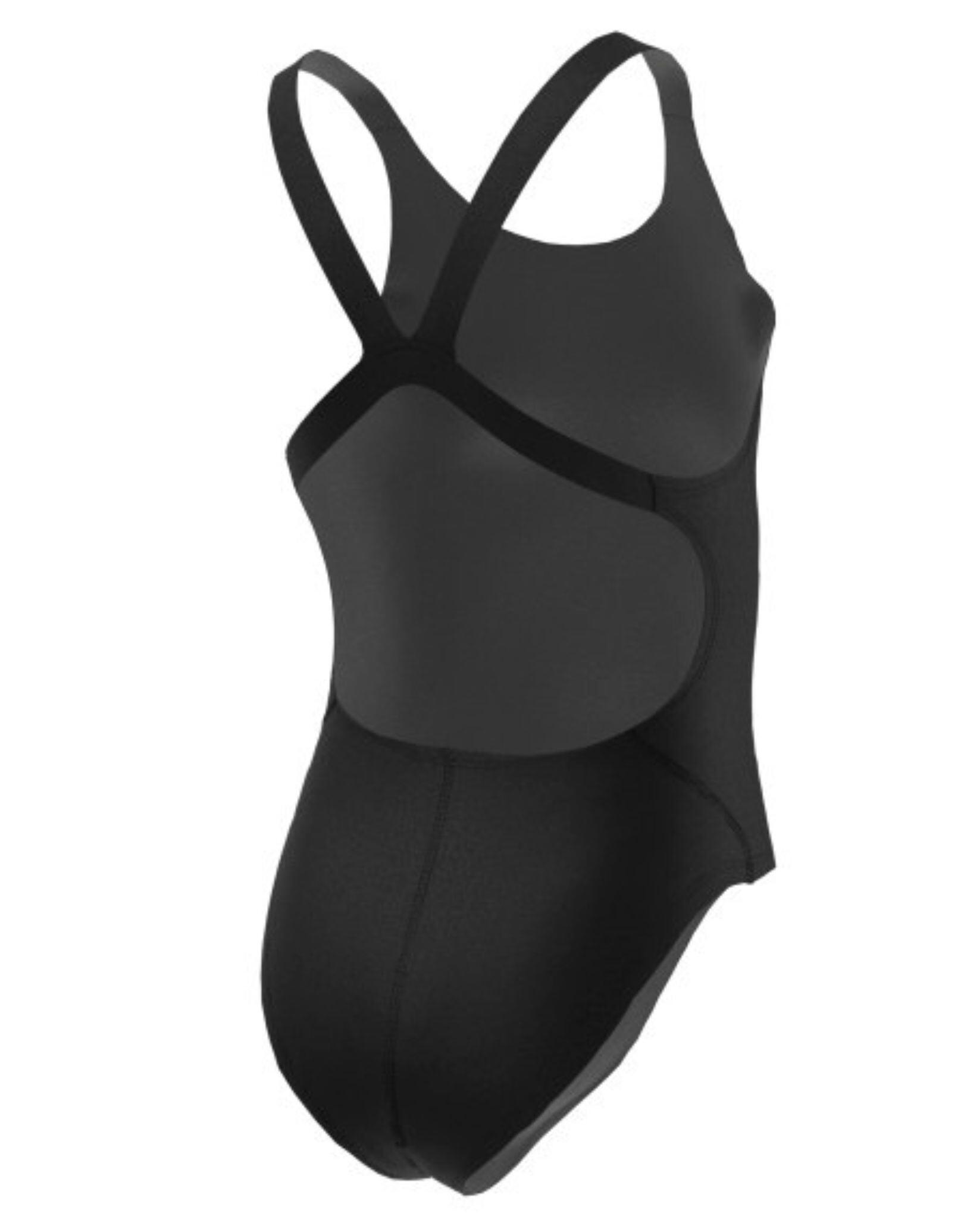 Maillot de bain Nike Hydrastrong pour fille - Noir - Taille S 2/5