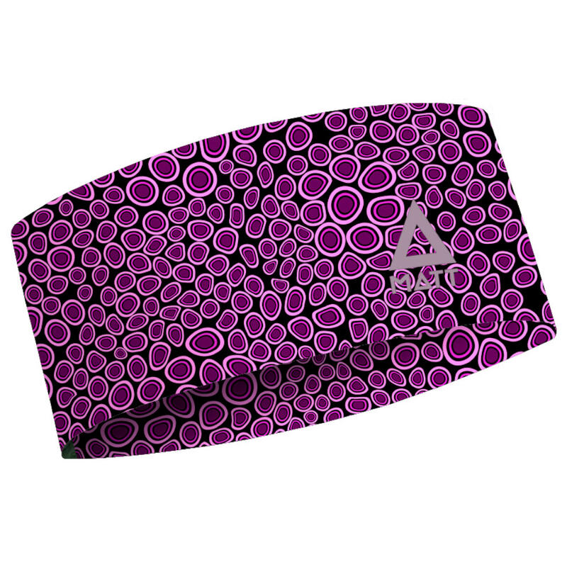 Cinta de Pelo Running Coolmax Eco Etnic 03 Adulto Morado