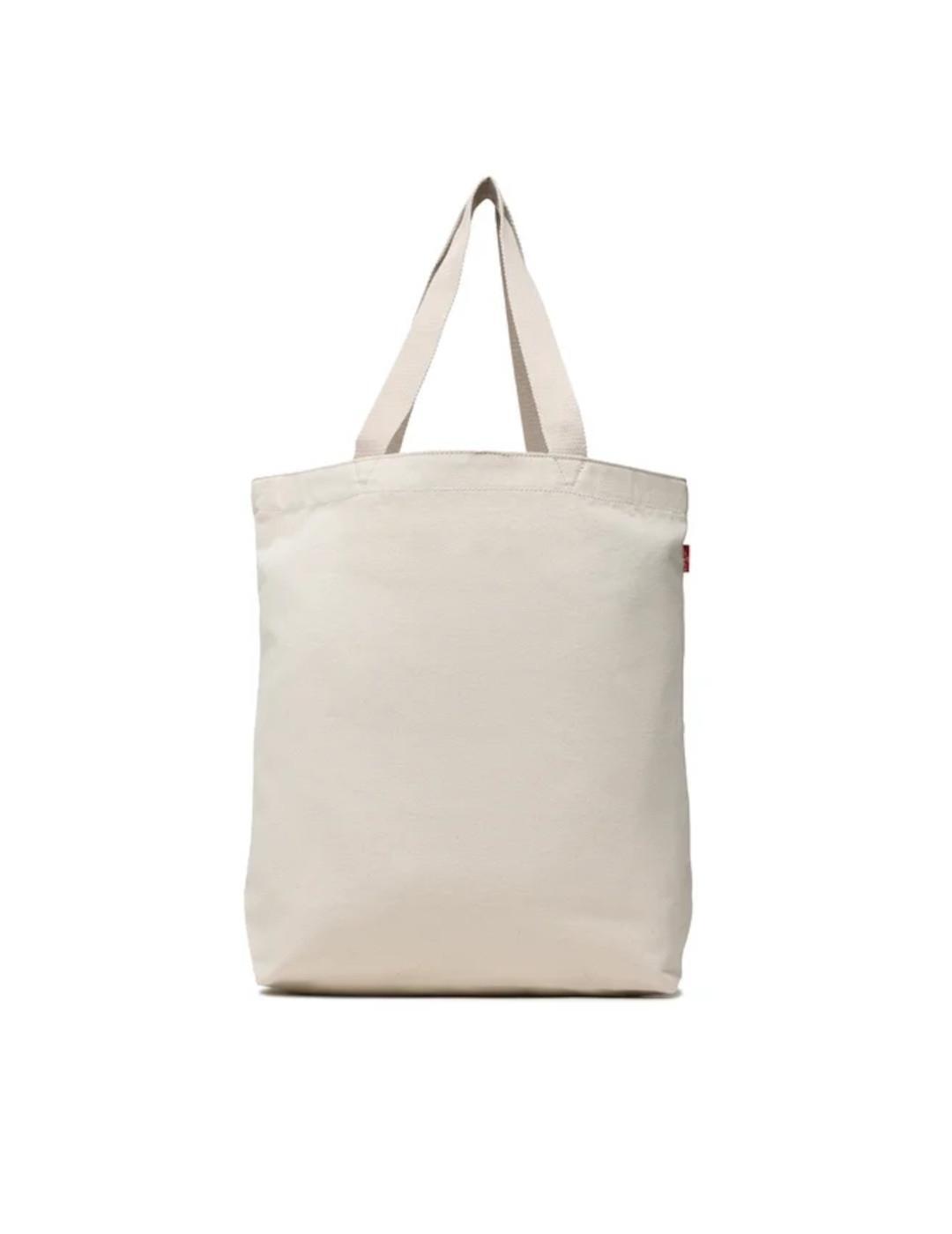 38126-0027  Batwing Tote Ecru 3/4