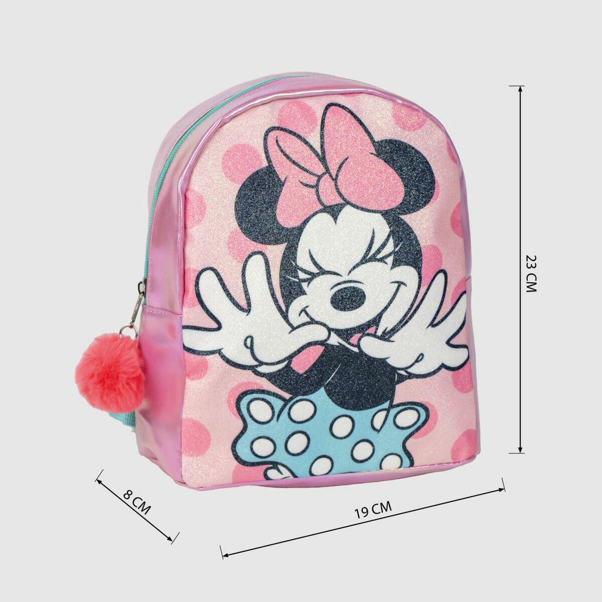 Mochila Casual Minnie Mouse Rosa 5/5