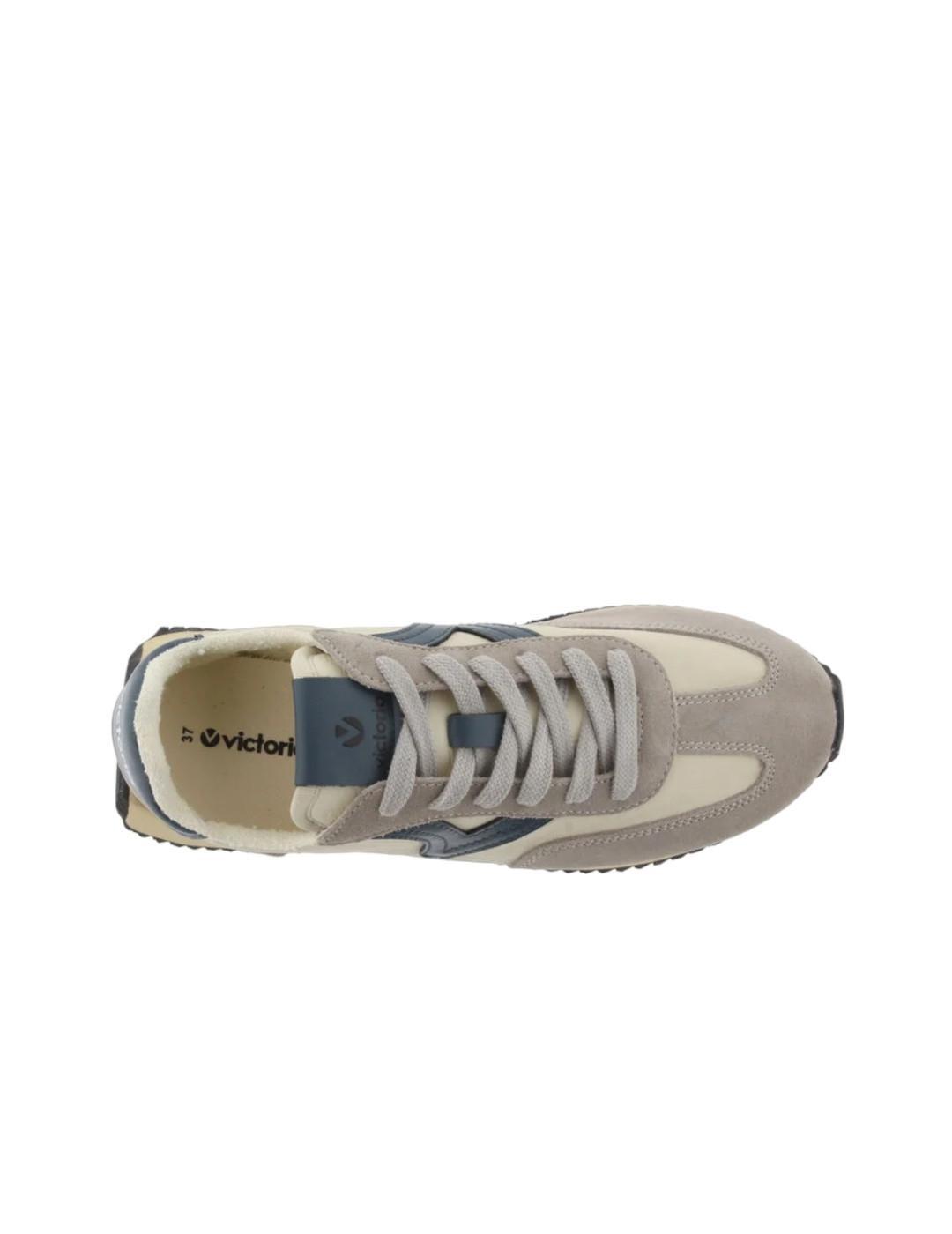Chaussures pour femme Victoria Basket cosmos Beige. 4/6