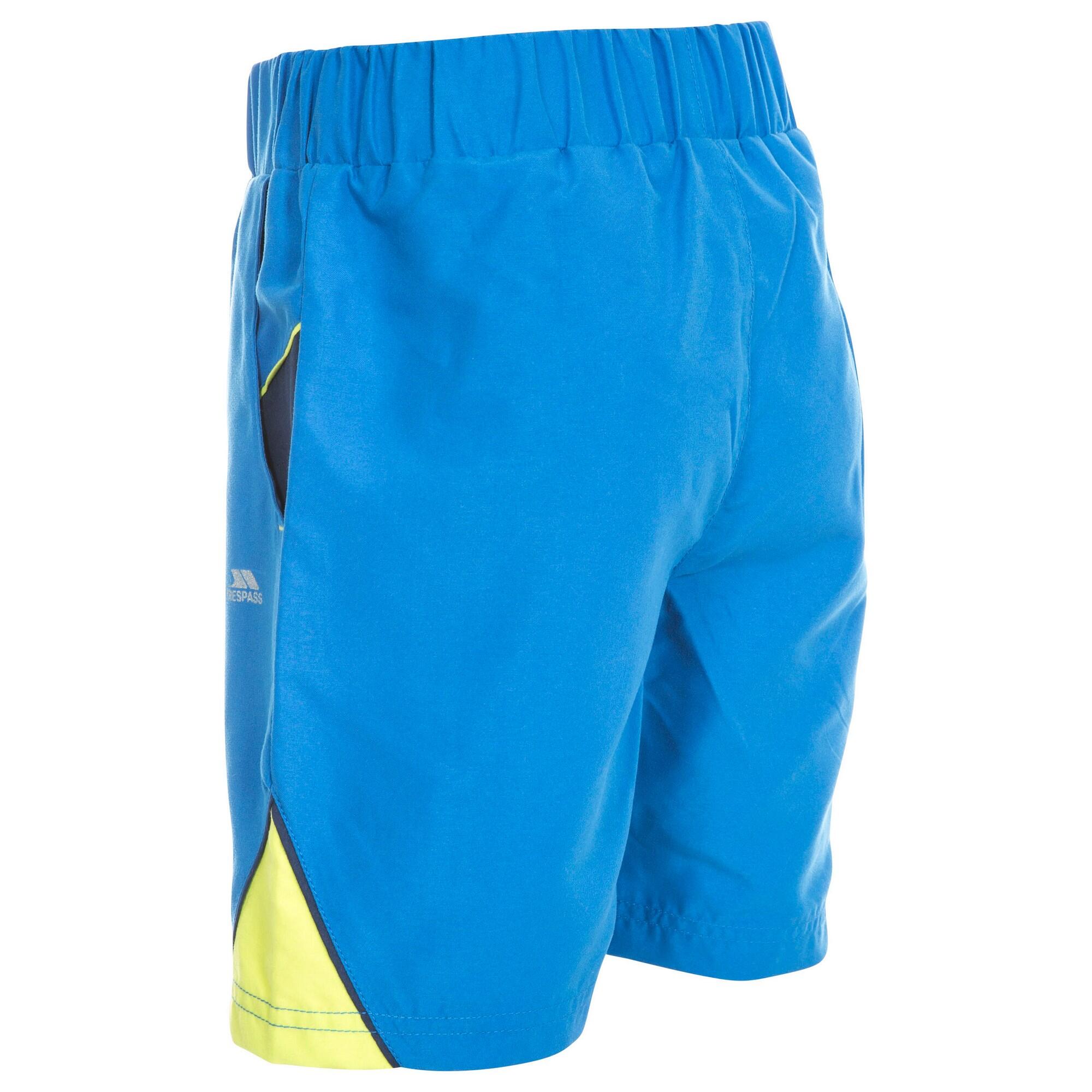 Pantaloncini KICK OFF da bambino (blu)