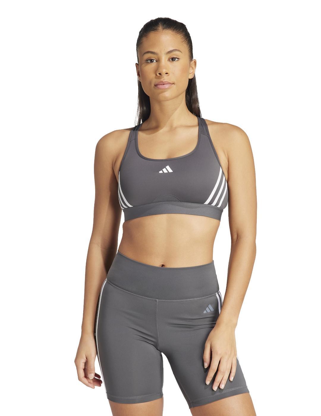 Soutien-gorge pour femme Adidas Iu1708 Gris 2/3