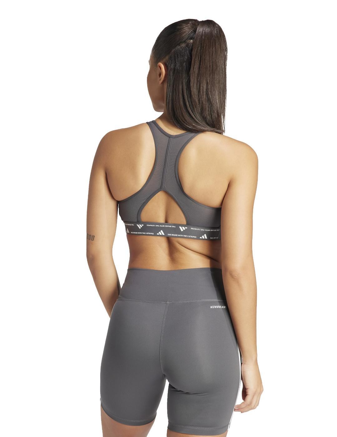 Soutien-gorge pour femme Adidas Iu1708 Gris 3/3