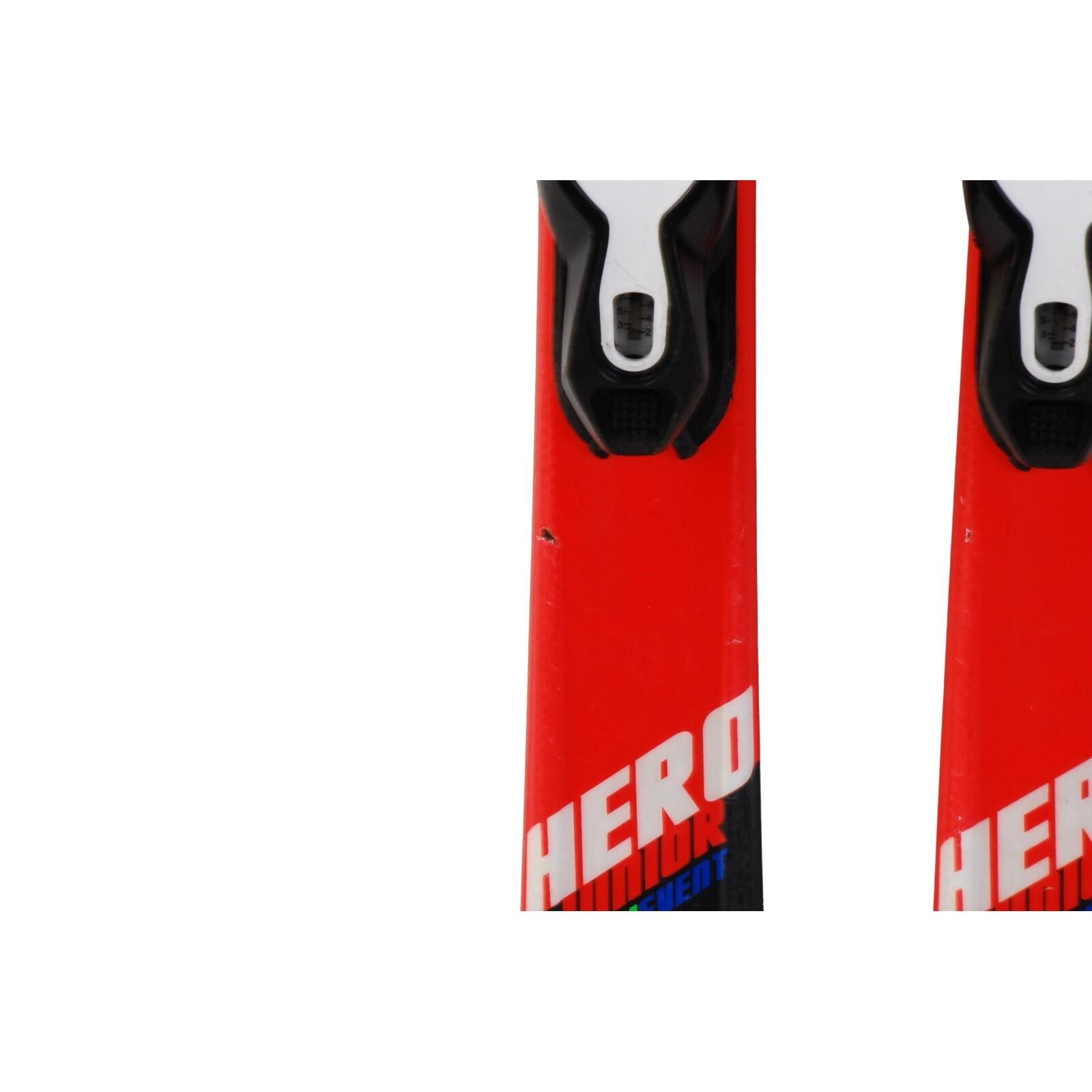 RECONDITIONNE - Ski Junior Rossignol Hero Junior Multi Event + Fixations - BON 5/5