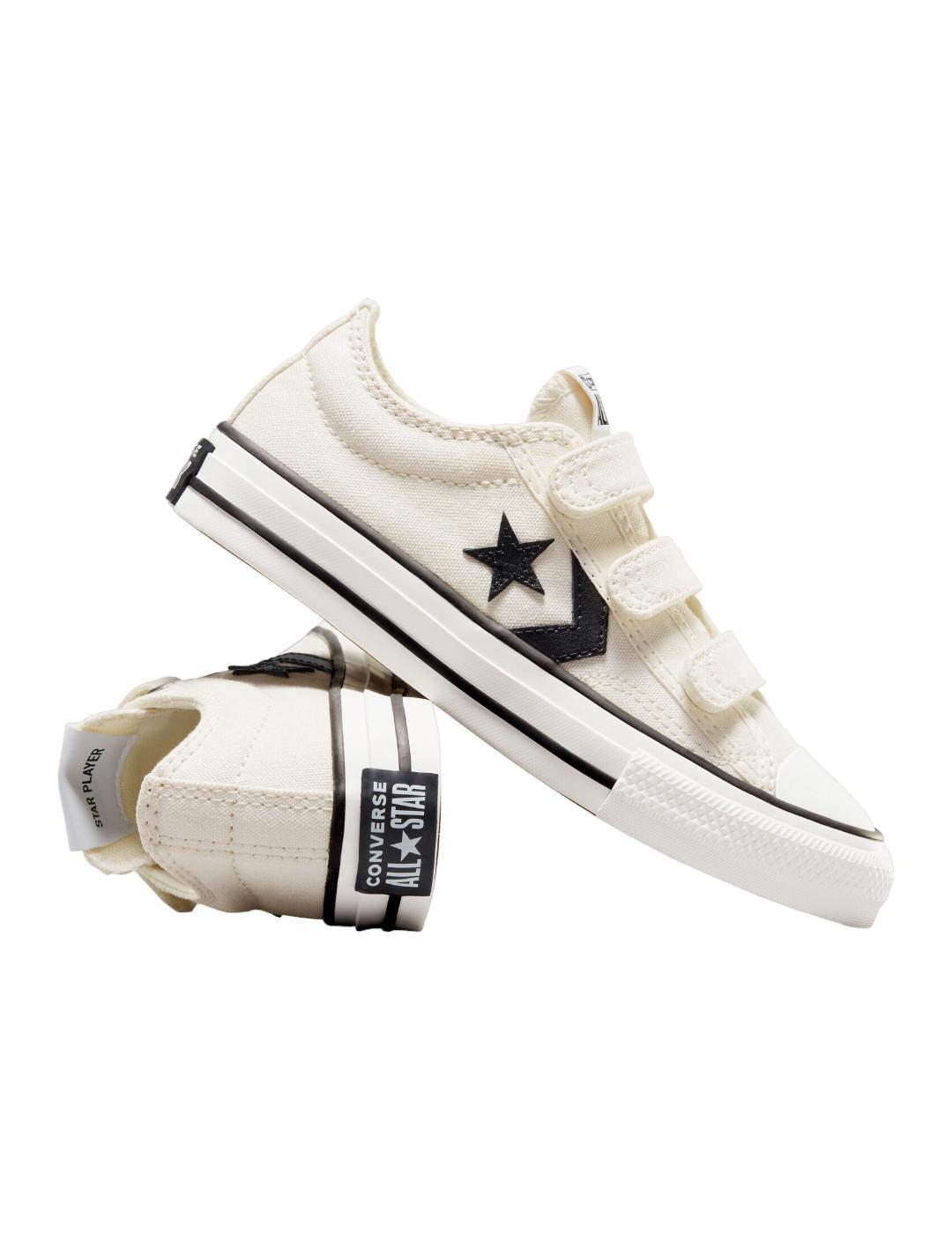Moda/sportwear per bambino Converse Bianco 5/5