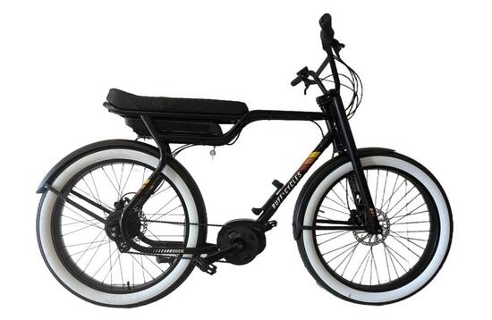 Reconditionné - Vélo Beach cruiser électrique - Biggie Noir - Très bon état