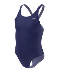 Maillot de bain Nike Hydrastrong Fastback pour fille - Bleu - Taille S