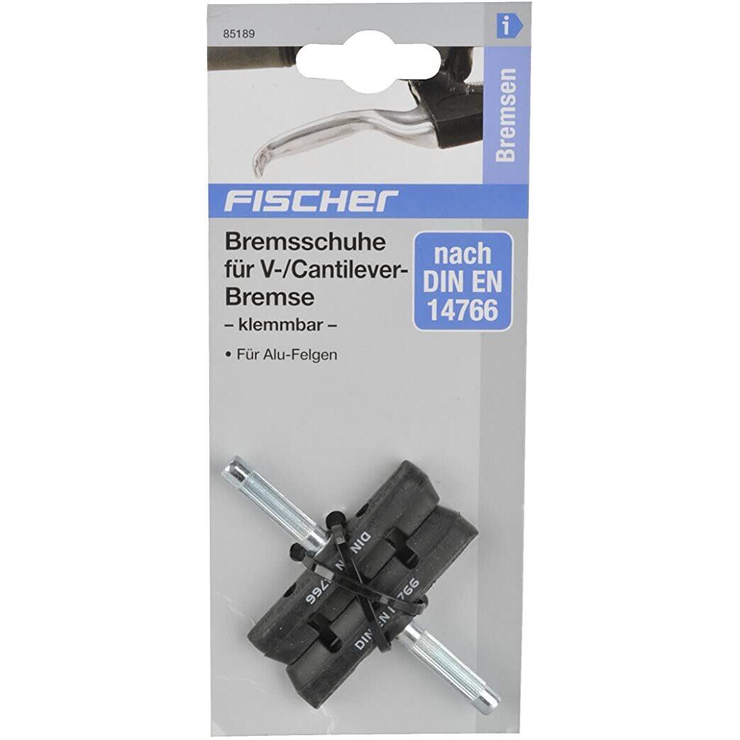 Patin de frein jantes en alliage à serrer Fischer V-brake 2/2