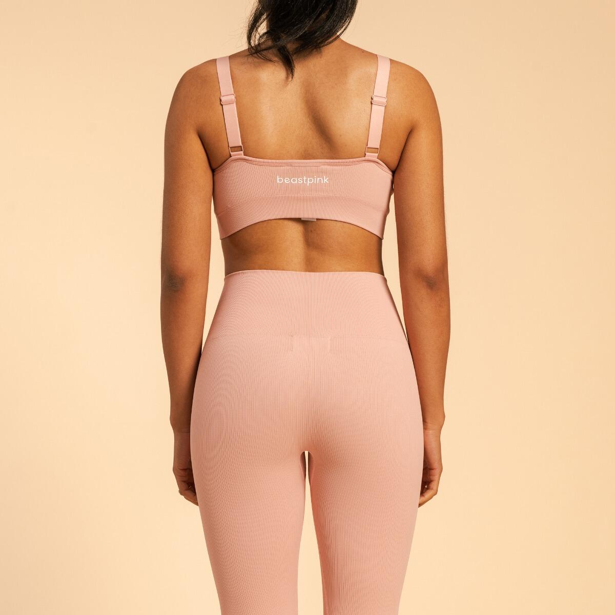 Donna palestra leggings traspiranti Pink Hyper 3/7