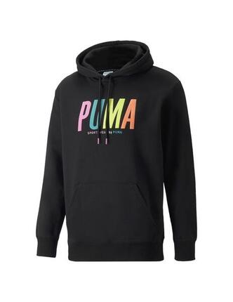 Sweats à capuche polaires pour hommes Puma Swxp graphic Noir