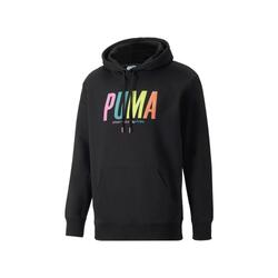 Sweats à capuche polaires pour hommes Puma Swxp graphic Noir