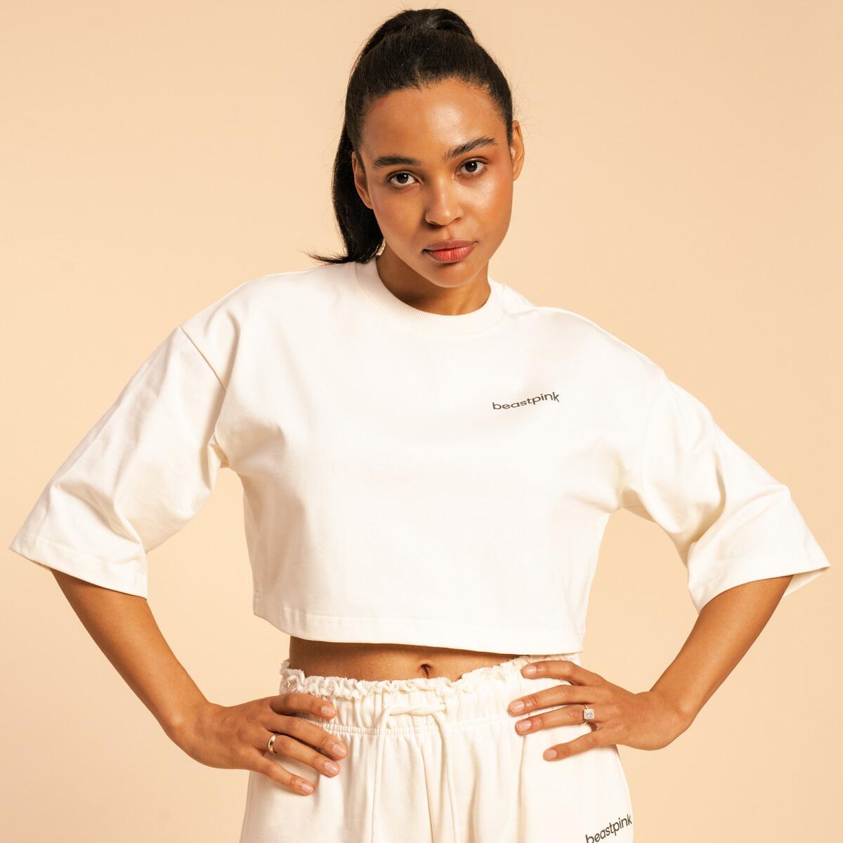 Dámské tričko Cropped Serenity Ivory 2/7
