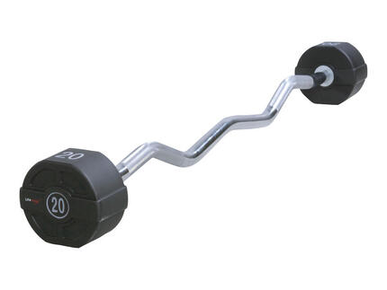 Barre d'haltères PU EZ Curl 35 kg