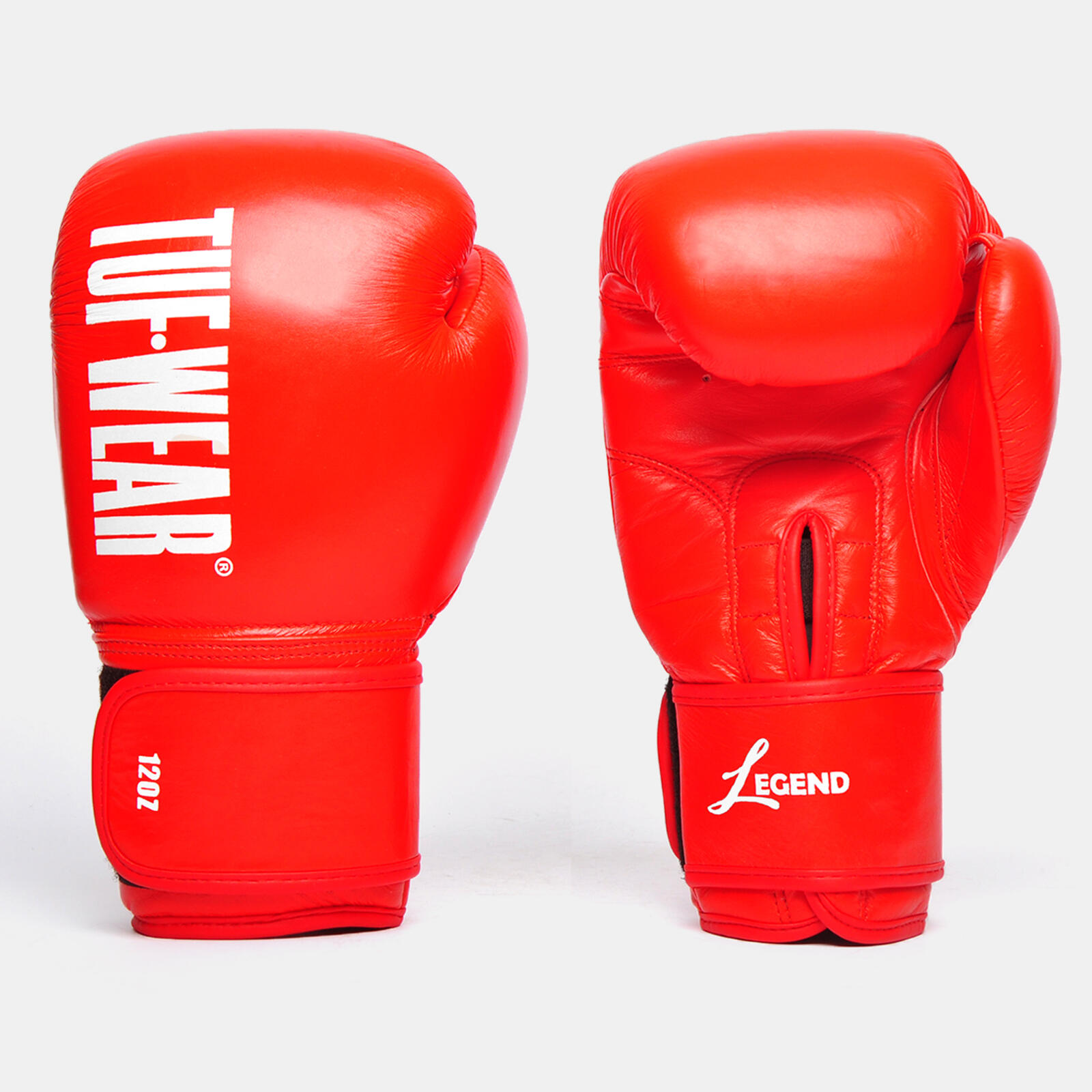 TUFWEAR Tuf Wear Legend Leather HOOK AND LOOP Sparring Gloves