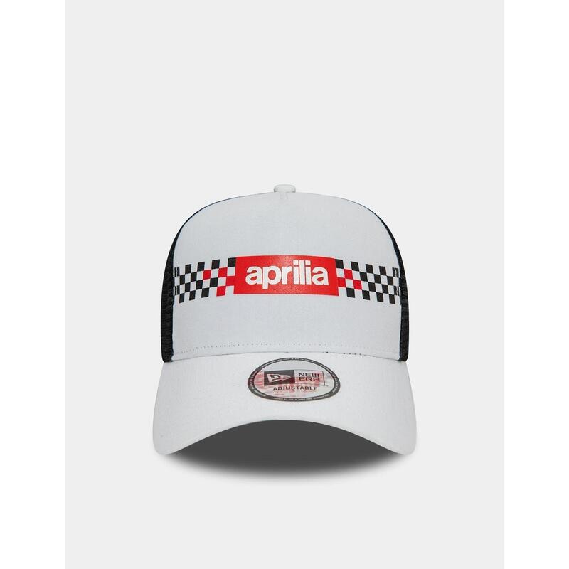 Gorras New era New era Checker print trucker aprilia Blanco