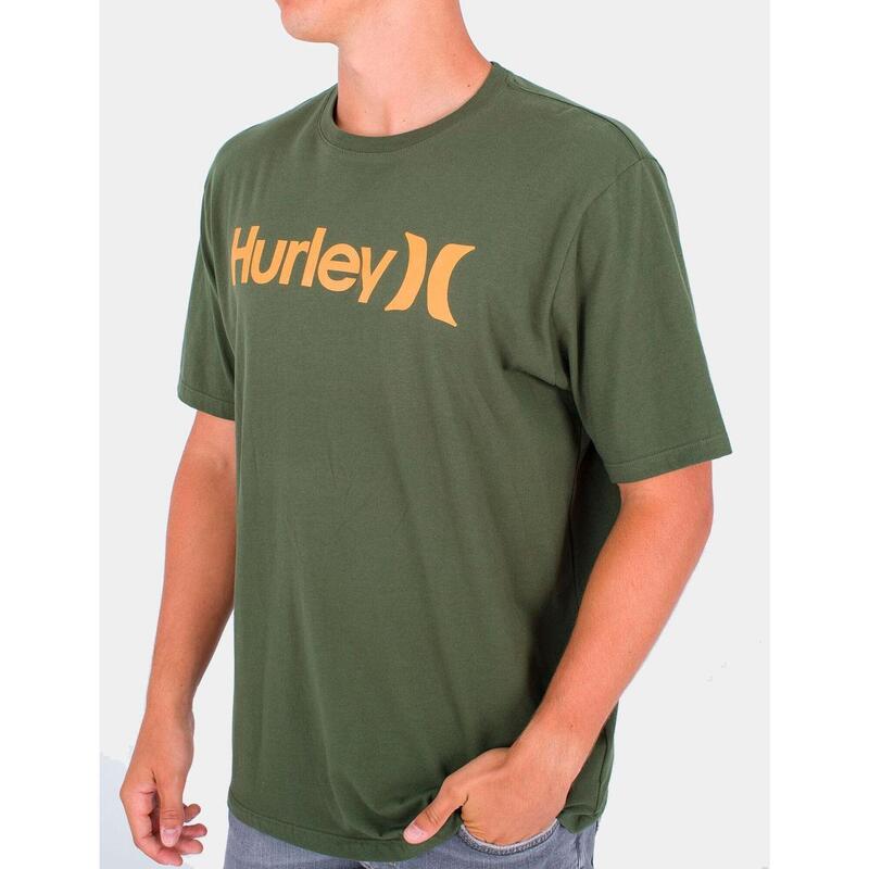 Camisetas para Hombre Hurley Evd wsh oao solid Verde