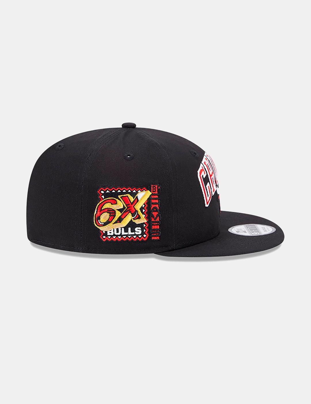Casquettes New era New era 950 patch chicago bulls Noir 5/6