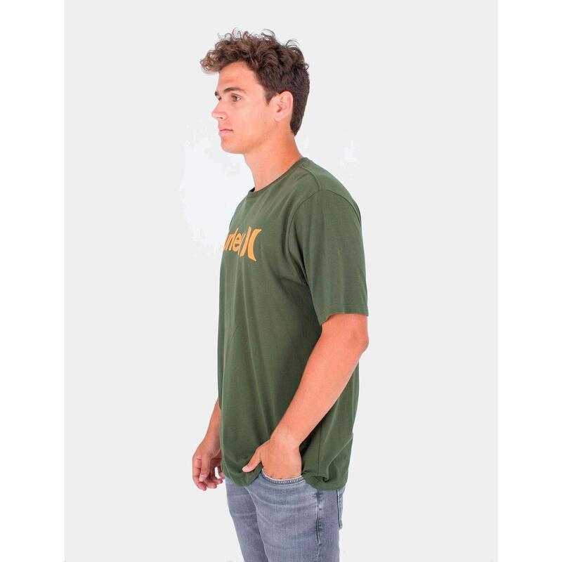 Camisetas para Hombre Hurley Evd wsh oao solid Verde