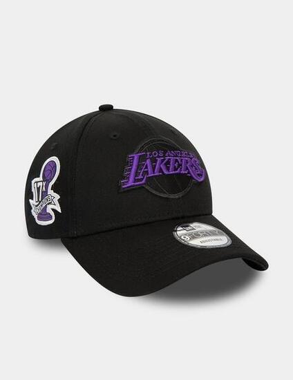 Cappelli New Era New Era 940 con patch laterale Lakers nero