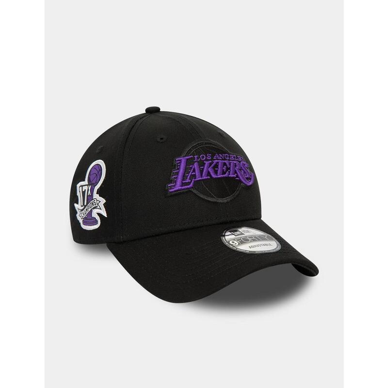 Gorras New era New era 940 side patch la lakers Negro