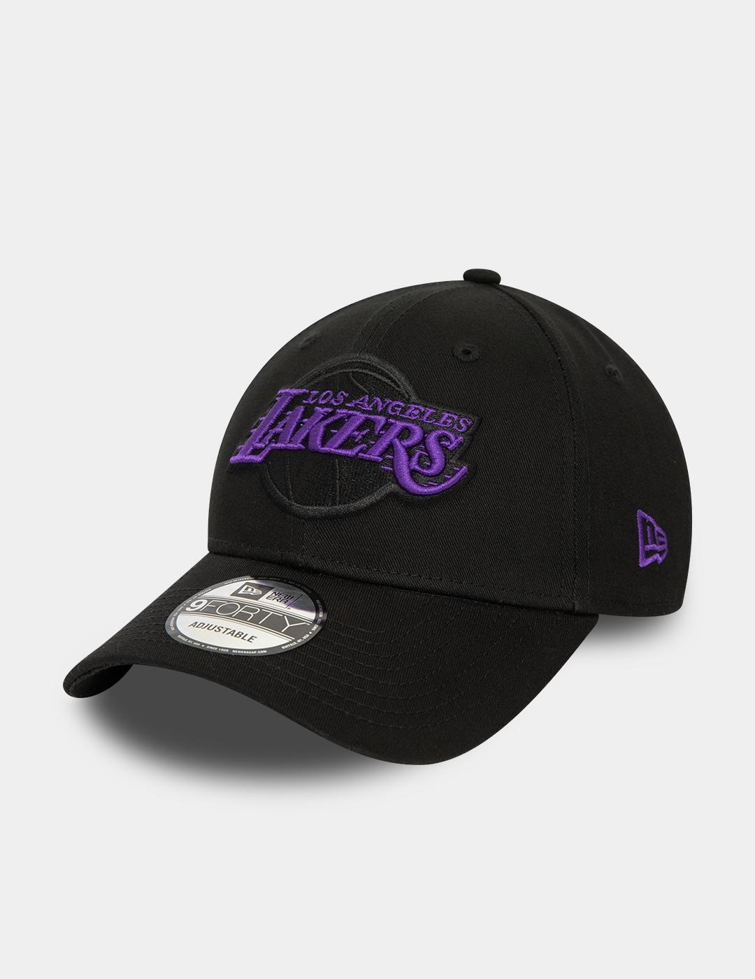 Casquettes New Era New Era 940 patch latéral Lakers noir 6/6