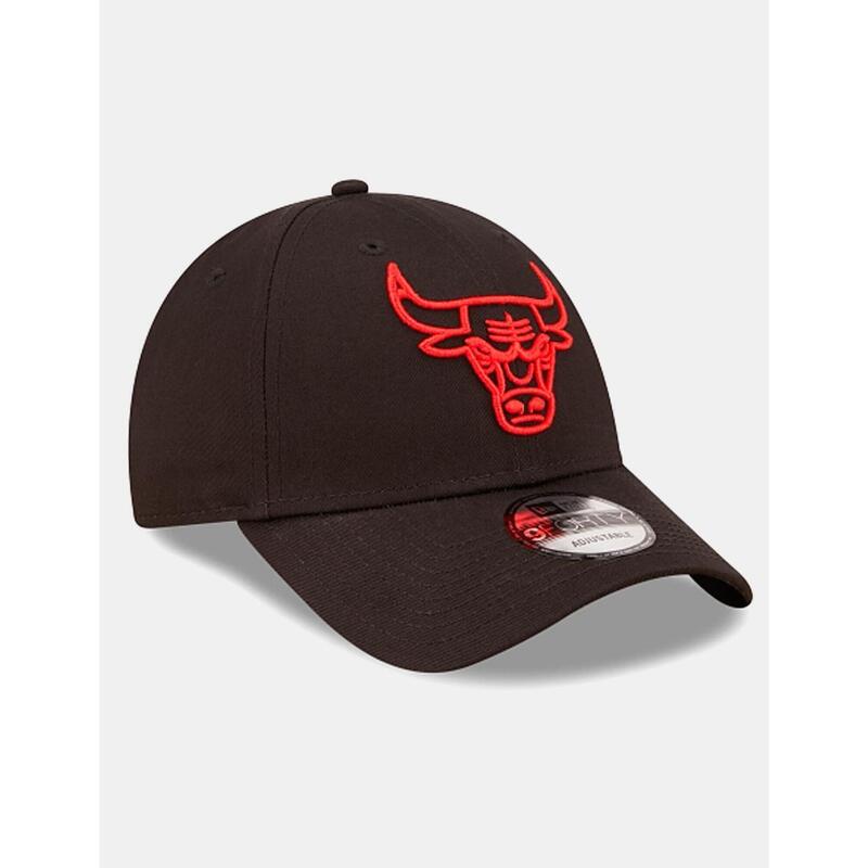 Gorras New era New era 9forty neon outline bulls Negro