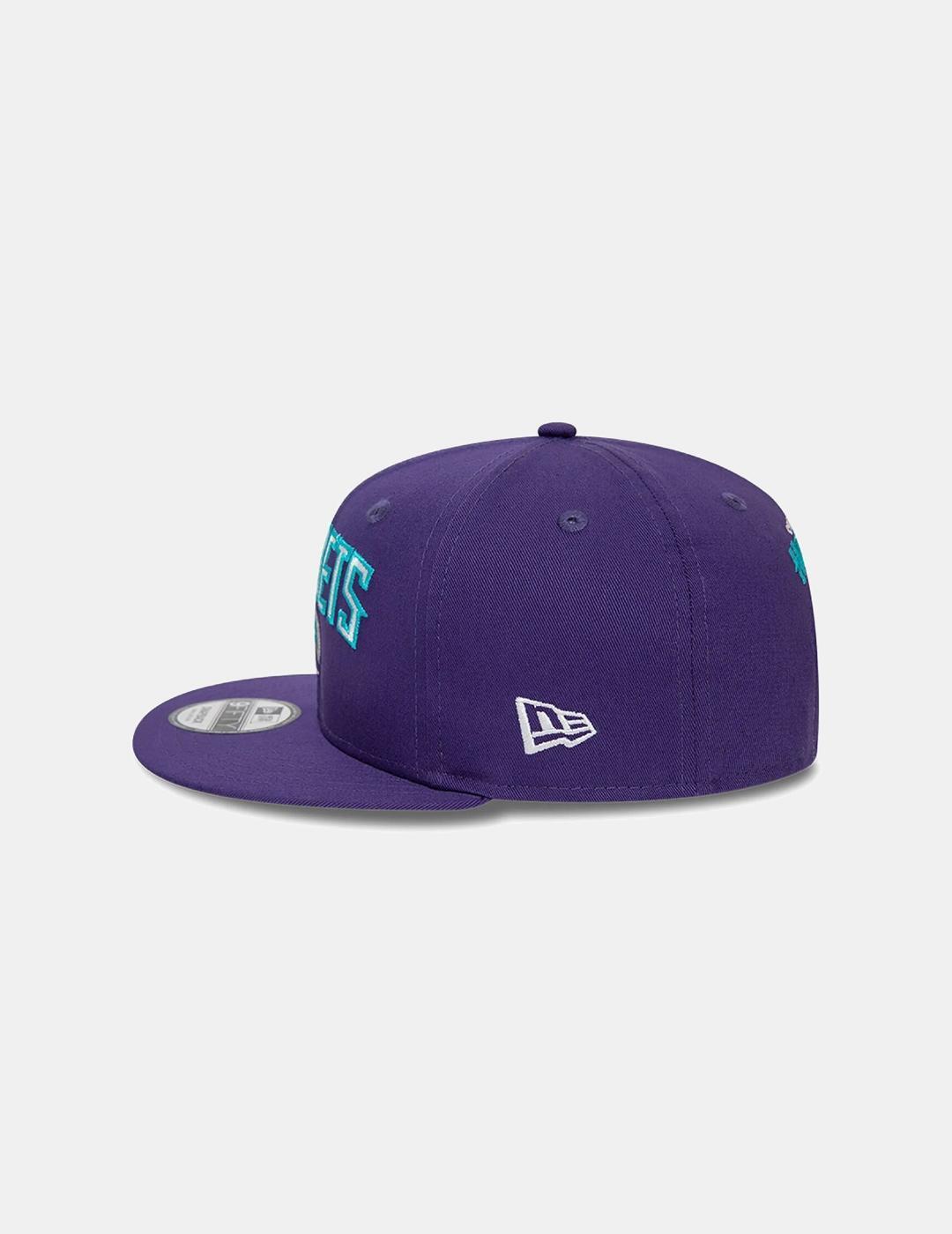 Cappelli New Era New Era 950 patch Charlotte Hornets Viola 6/6