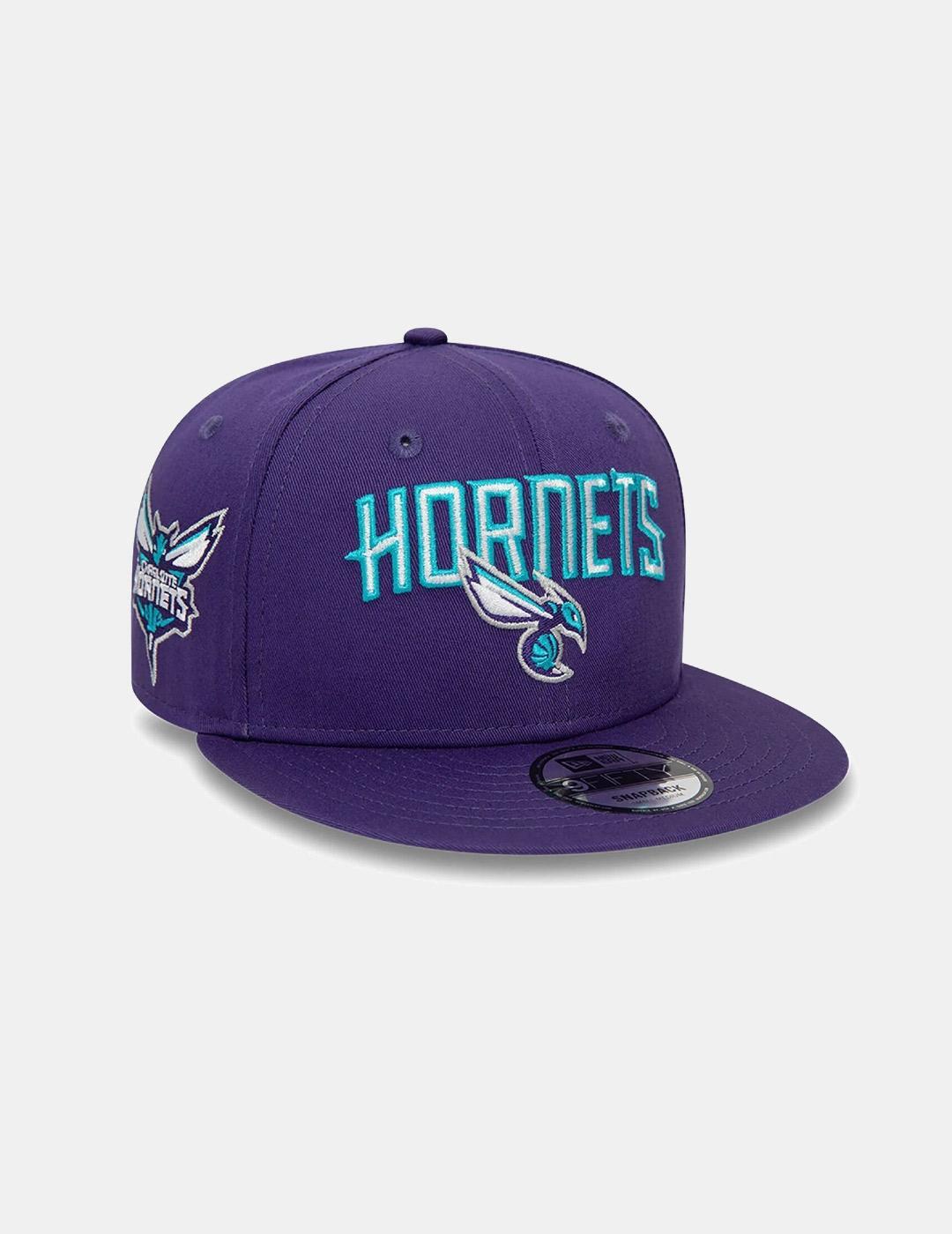 Cappelli New Era New Era 950 patch Charlotte Hornets Viola 4/6