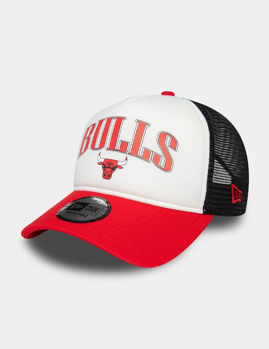 Casquettes New era New era Nba rétro trucker chibul Rouge 4/5