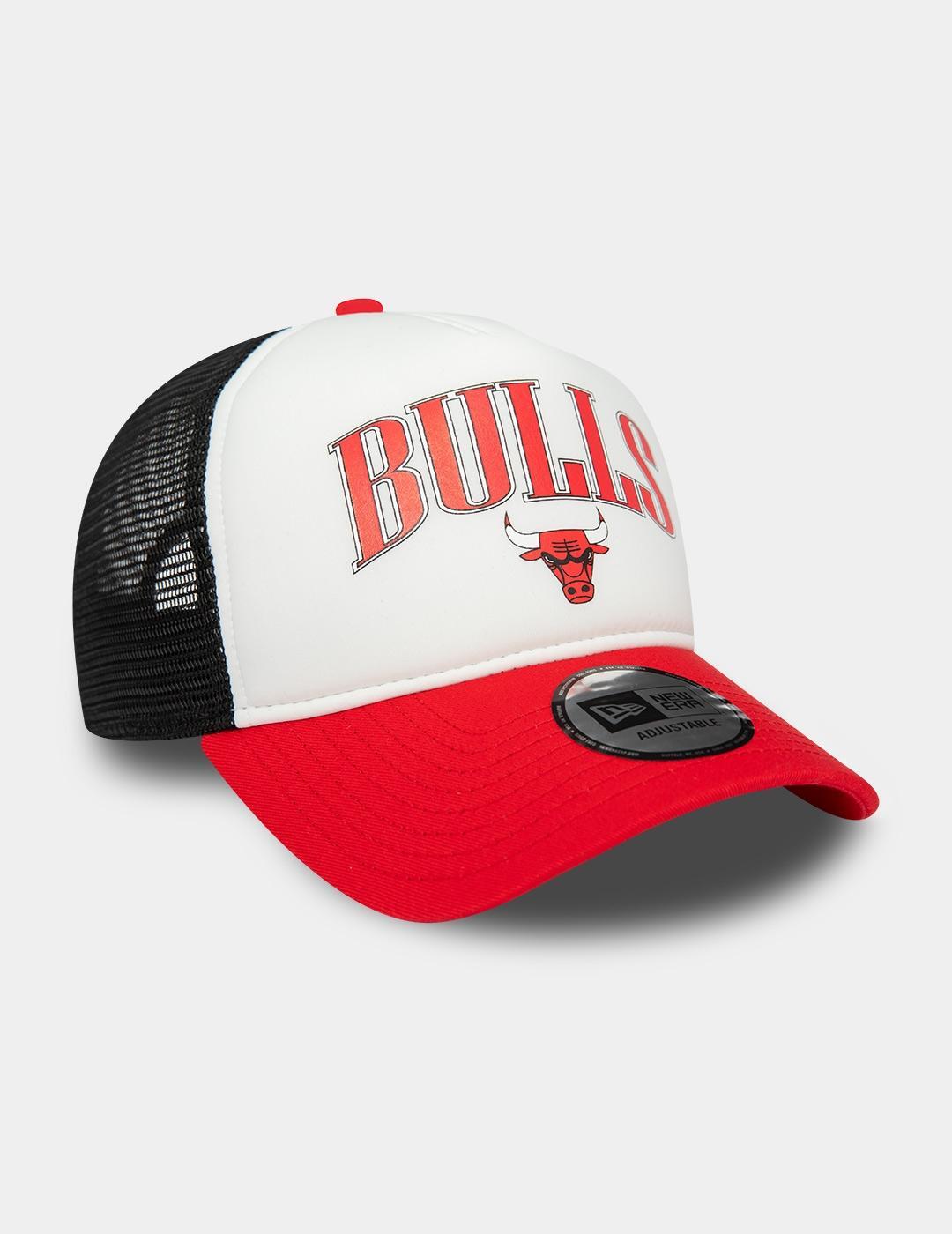 Casquettes New era New era Nba rétro trucker chibul Rouge 2/5
