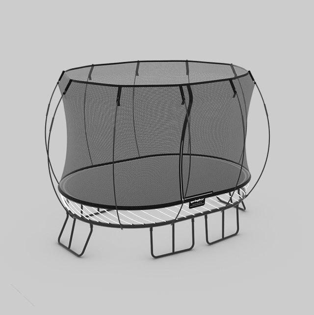 Springfree Medium Oval 8 ft x 11 ft Trampoline