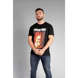 Prayer T-Shirt Fitness - Heren - Zwart