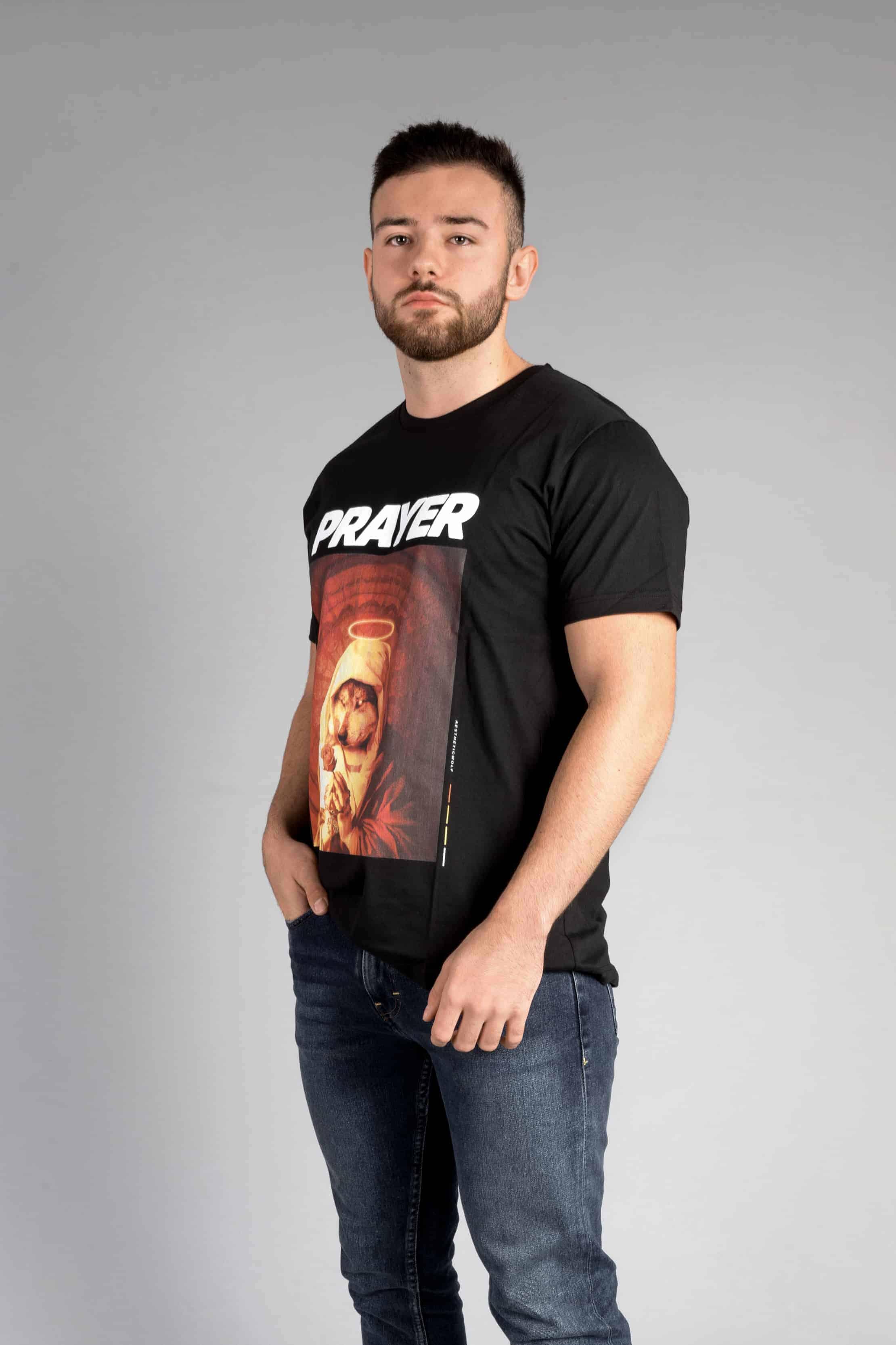 T-Shirt Prayer - Homme - Noir 2/2
