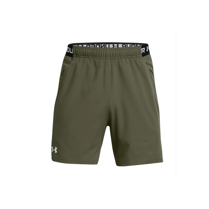 Pantaloni scurți tenis Under Armour 1373718 verde închis