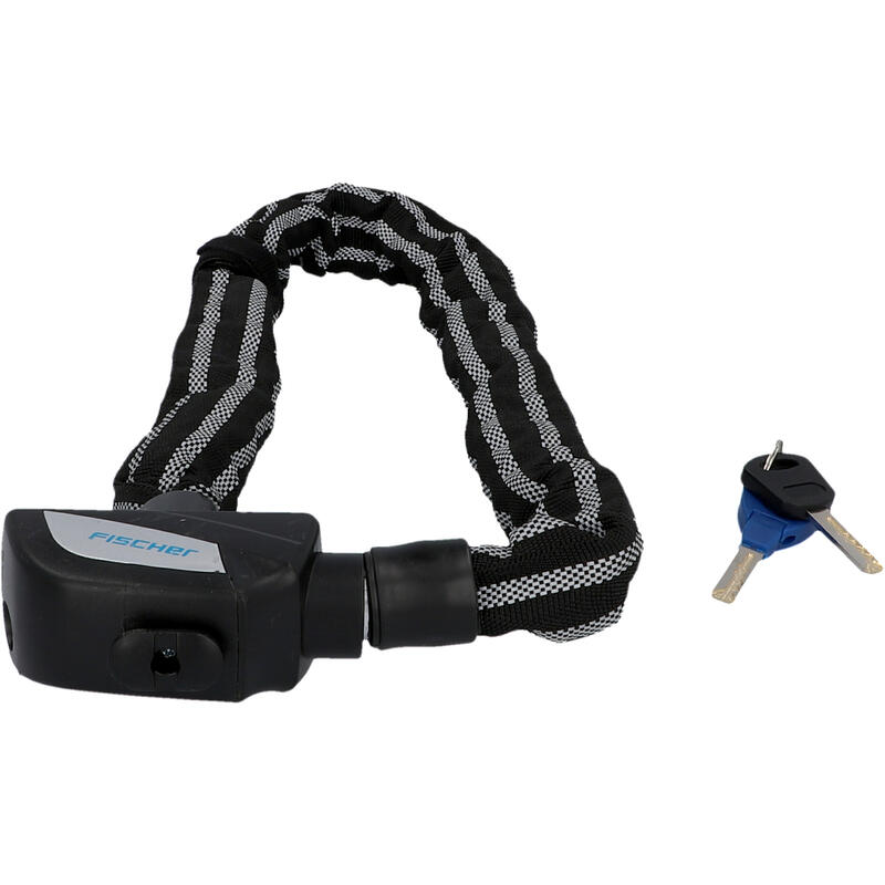 Antifurt bicicleta lant 80 cm, 8 mm, cheie cu LED