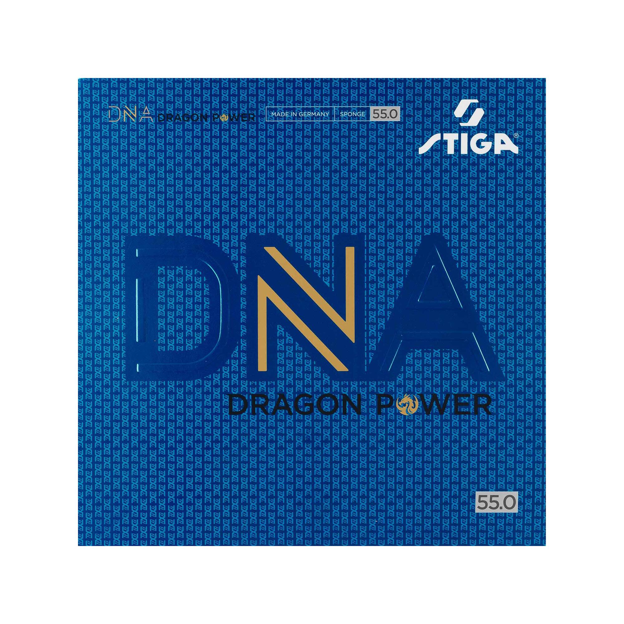 Stiga - Revêtement Raquette De Tennis De Table Dna Dragon Power 55 2.15 Mm - Revêtement Raquette De Tennis De Table - Noir - 2,1 Noir - Decathlon