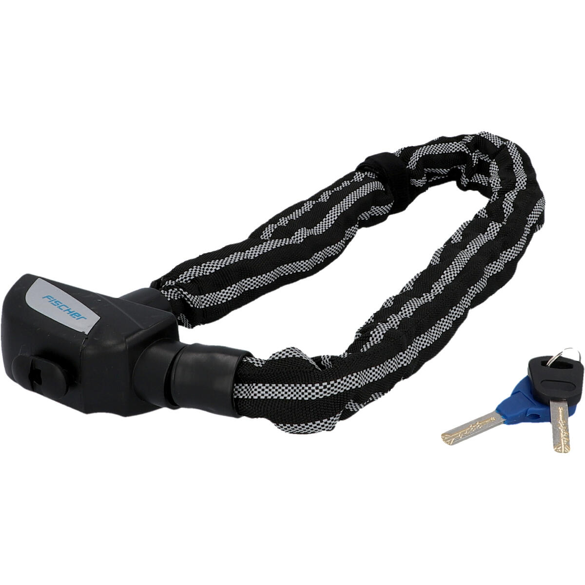 FISCHER BIKE FISCHER Kettenschloss Reflex - Länge 80 cm, Ø 8 mm